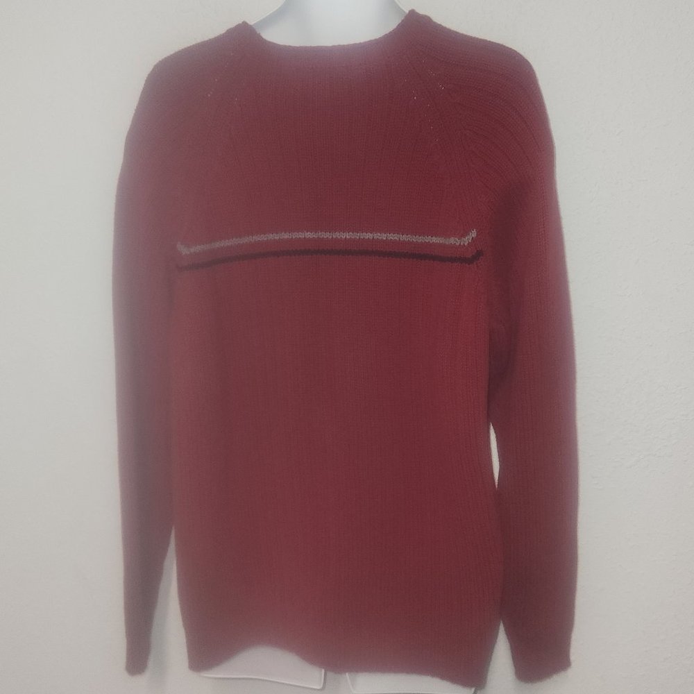 Eddie Bauer stylish thick winter sweater in size Large